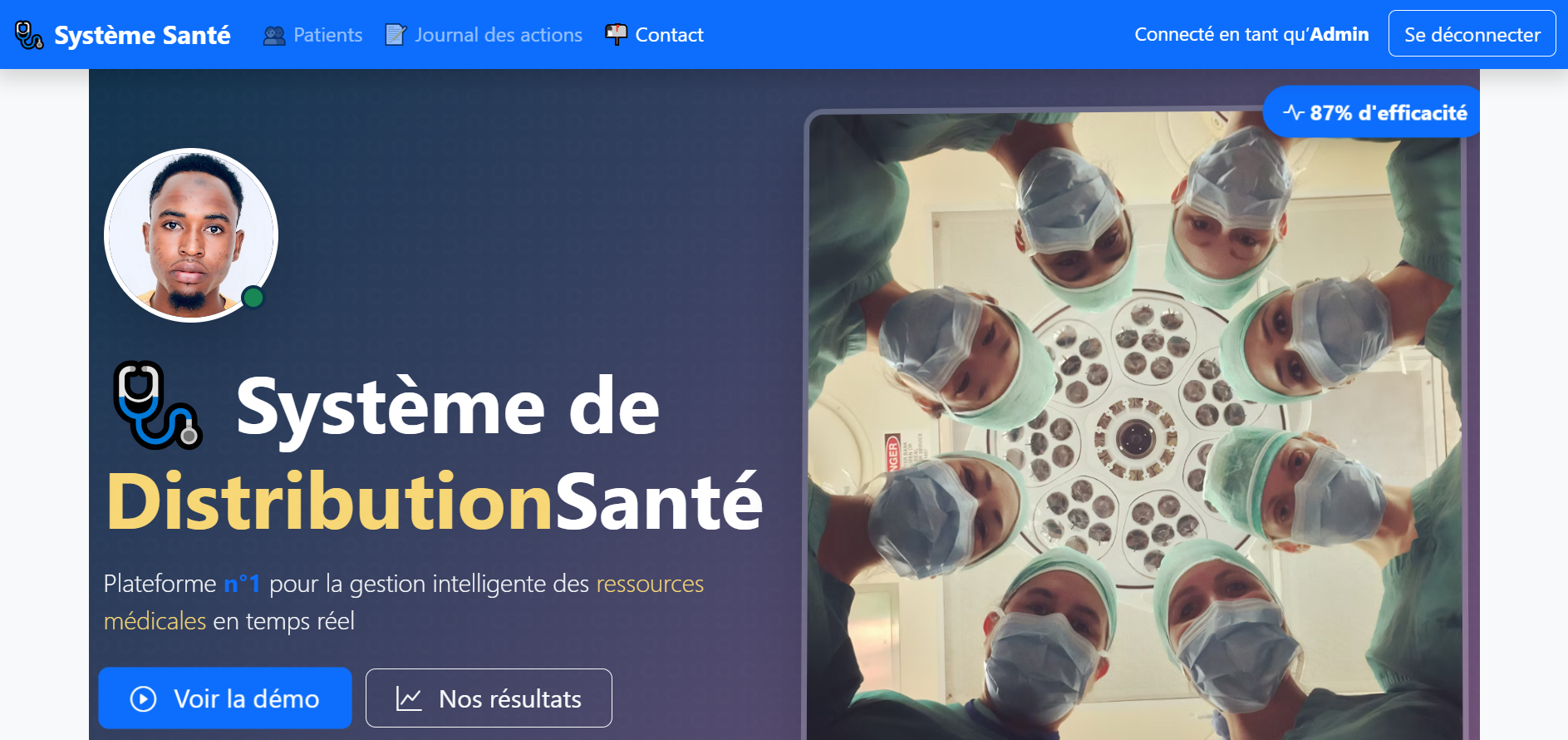 Système de Distribution de Santé